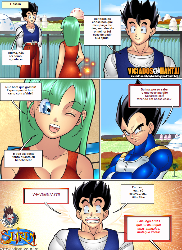 Bulma e Gohan