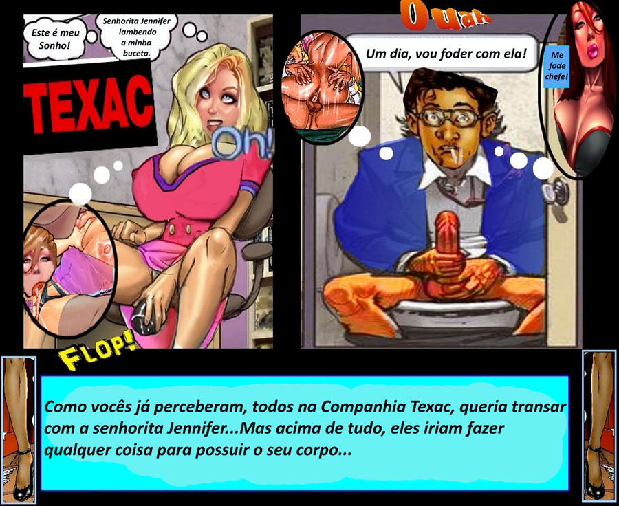Jeniffer uma secretária gostosa