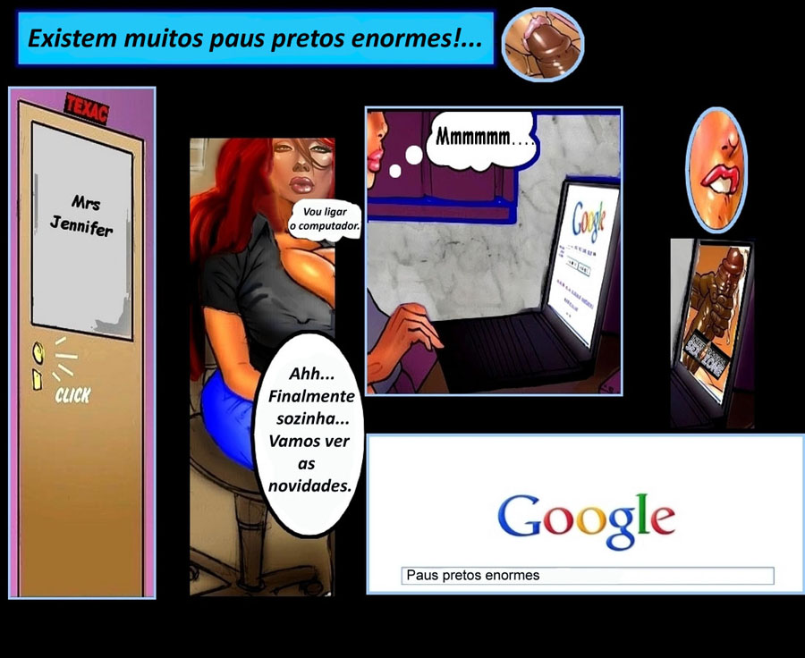 Jeniffer uma secretária gostosa