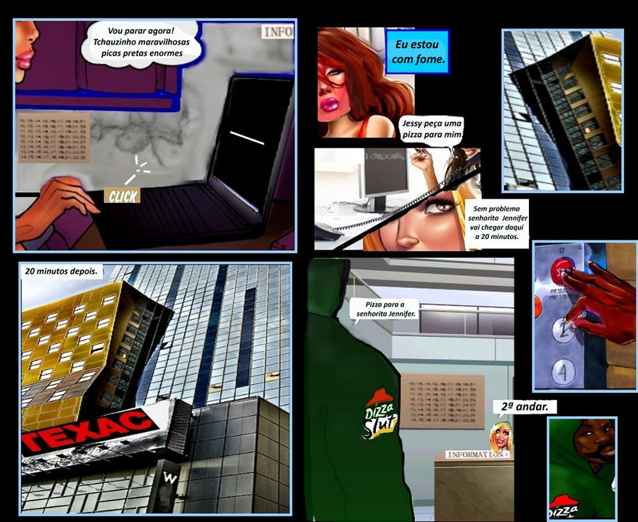 Jeniffer uma secretária gostosa