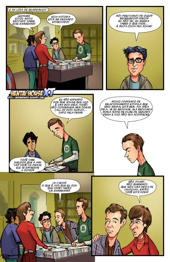 The big gangbang theory